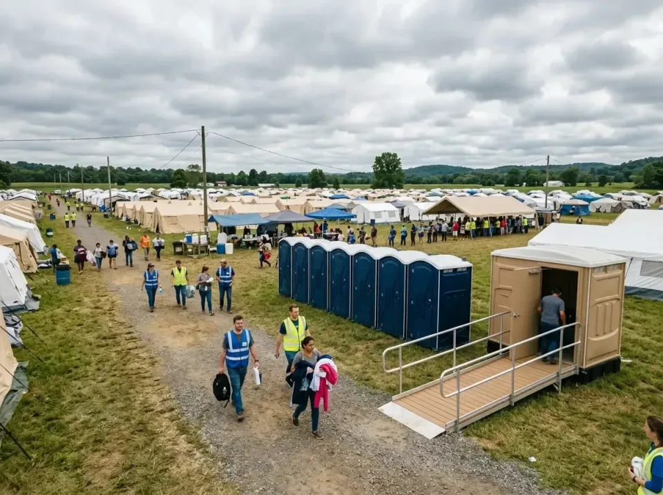disaster-relief-camp-restrooms-010 — frequently asked questions, Dumpster & Portable Bathrooms Rental in South Greeley, WY